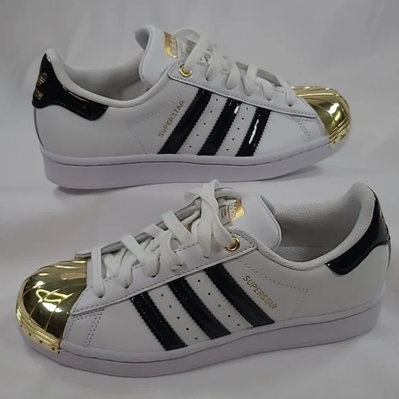 adidas Originals | Shoes | Adidas Superstar Gold Metallic Toe | Poshmark